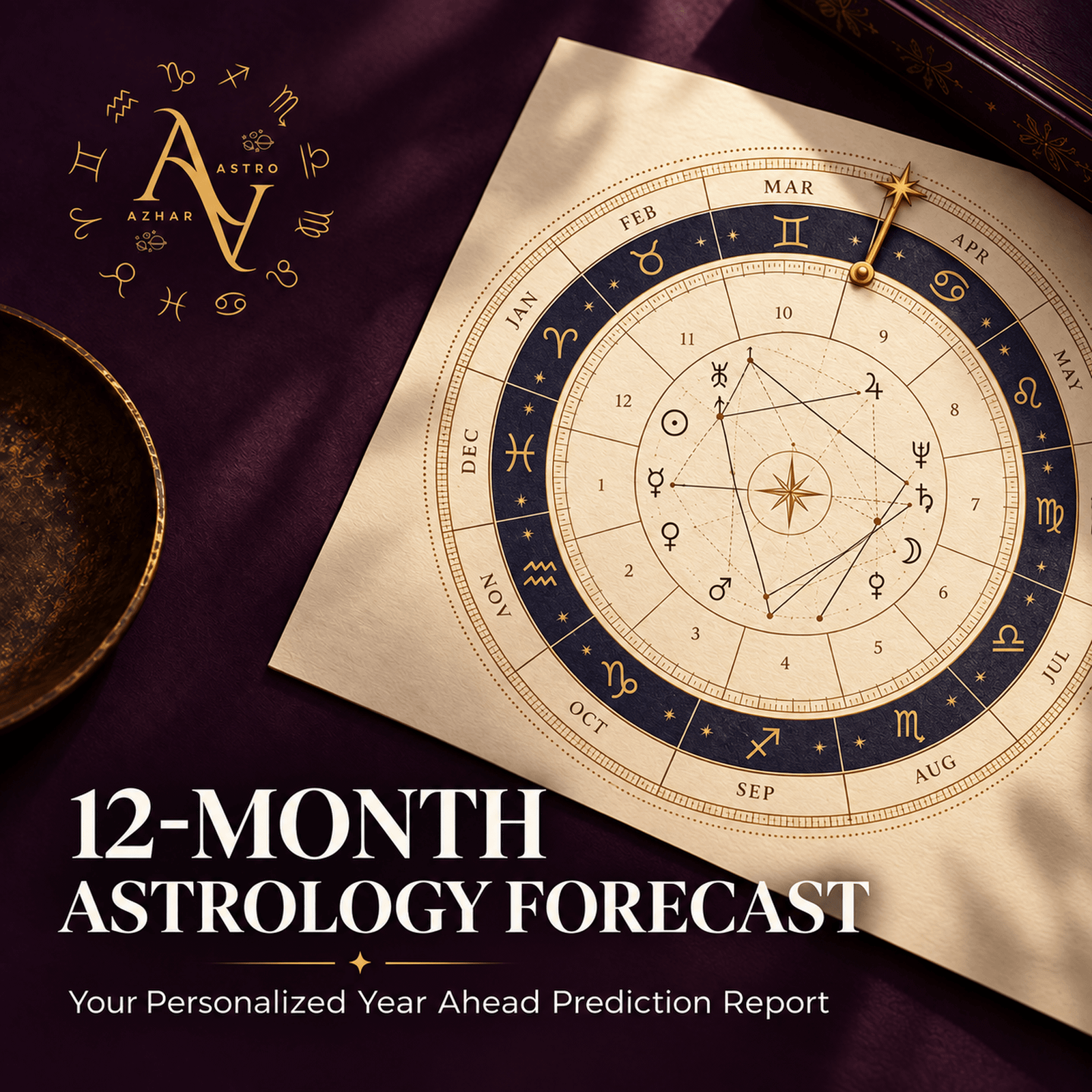 12-Month Astrology Forecast